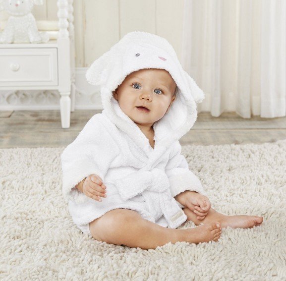 Cartoon Cute Animal Modeling Baby Bath Towels Baby Bathrobes Cotton Children's Bathrobes Baby Hooded - Image 5