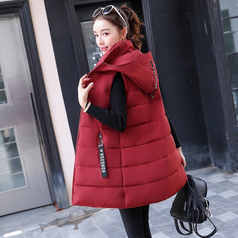 Autumn Winter Vest Down Cotton Jacket Jacket Lady - Image 2