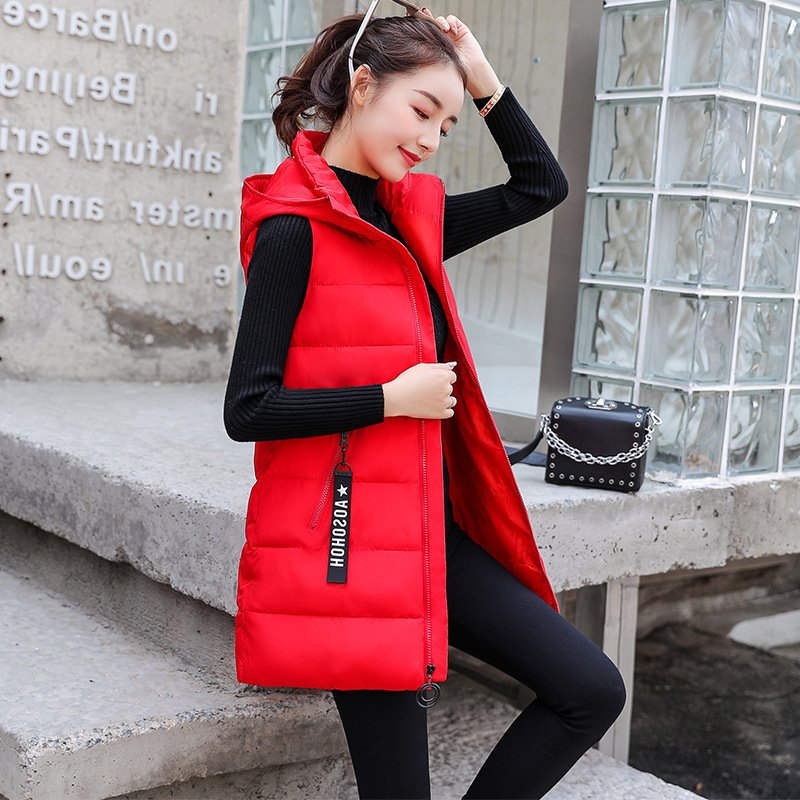 Autumn Winter Vest Down Cotton Jacket Jacket Lady - Image 4