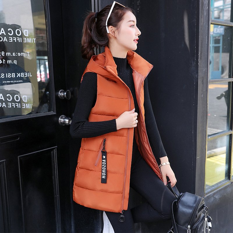 Autumn Winter Vest Down Cotton Jacket Jacket Lady - Image 6