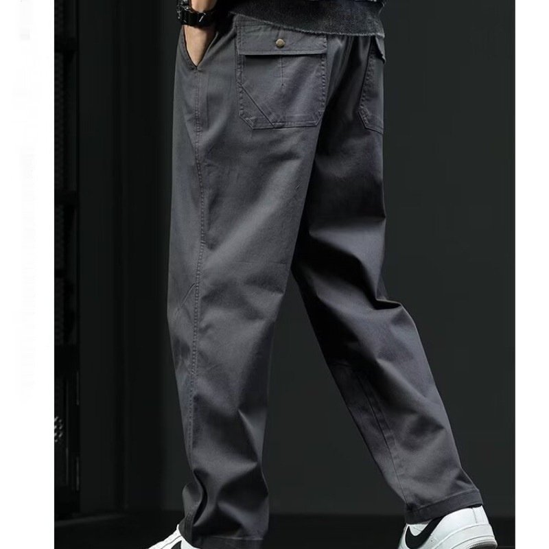 American Style Loose Straight Casual Pants Men - Image 3