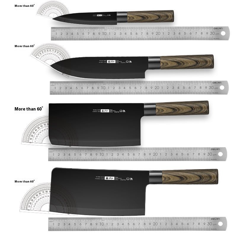 Anti-rust Black Blade Knives Kitchen Suit Household - Image 6