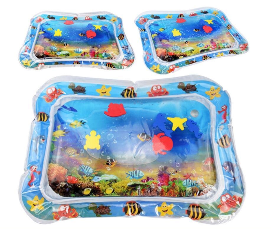 Baby Inflatable Water Mat, Infants Summer Beach Water Mat Patted Pad Water Cushion For Infants Toddlers Summer Activity Play Toys Baby Pillows - Image 8