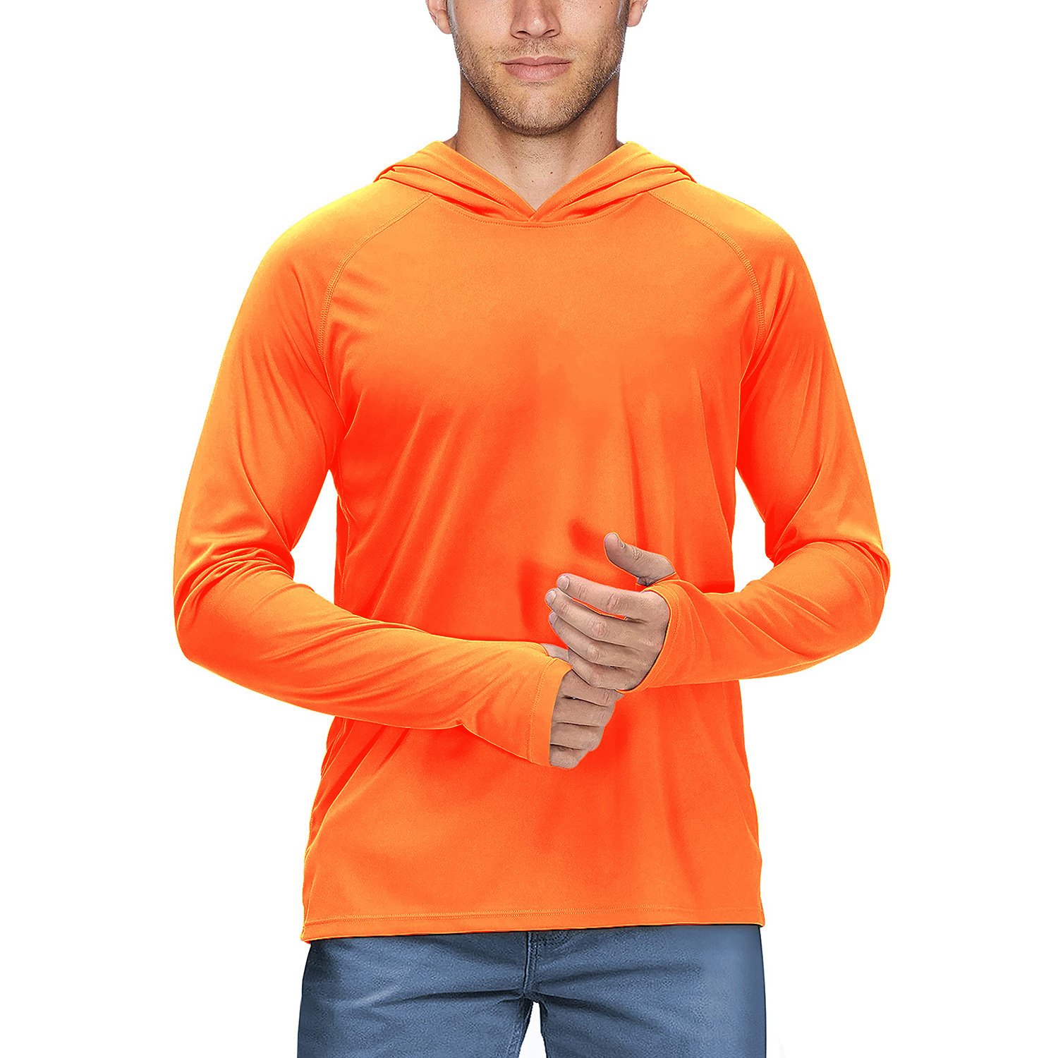 UV Protection Hooded Slim Fit Sun Protection Clothing Fishing Suits UPF50 - Image 8