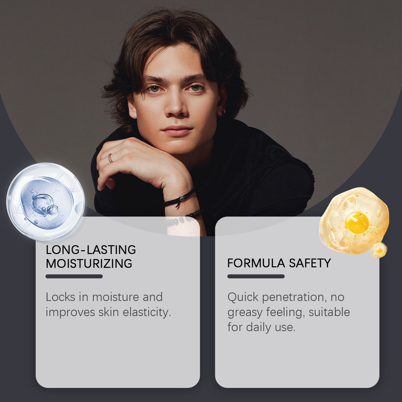 Men's Gentle Cleaning And Care Beard Moisturizing Care - Image 2