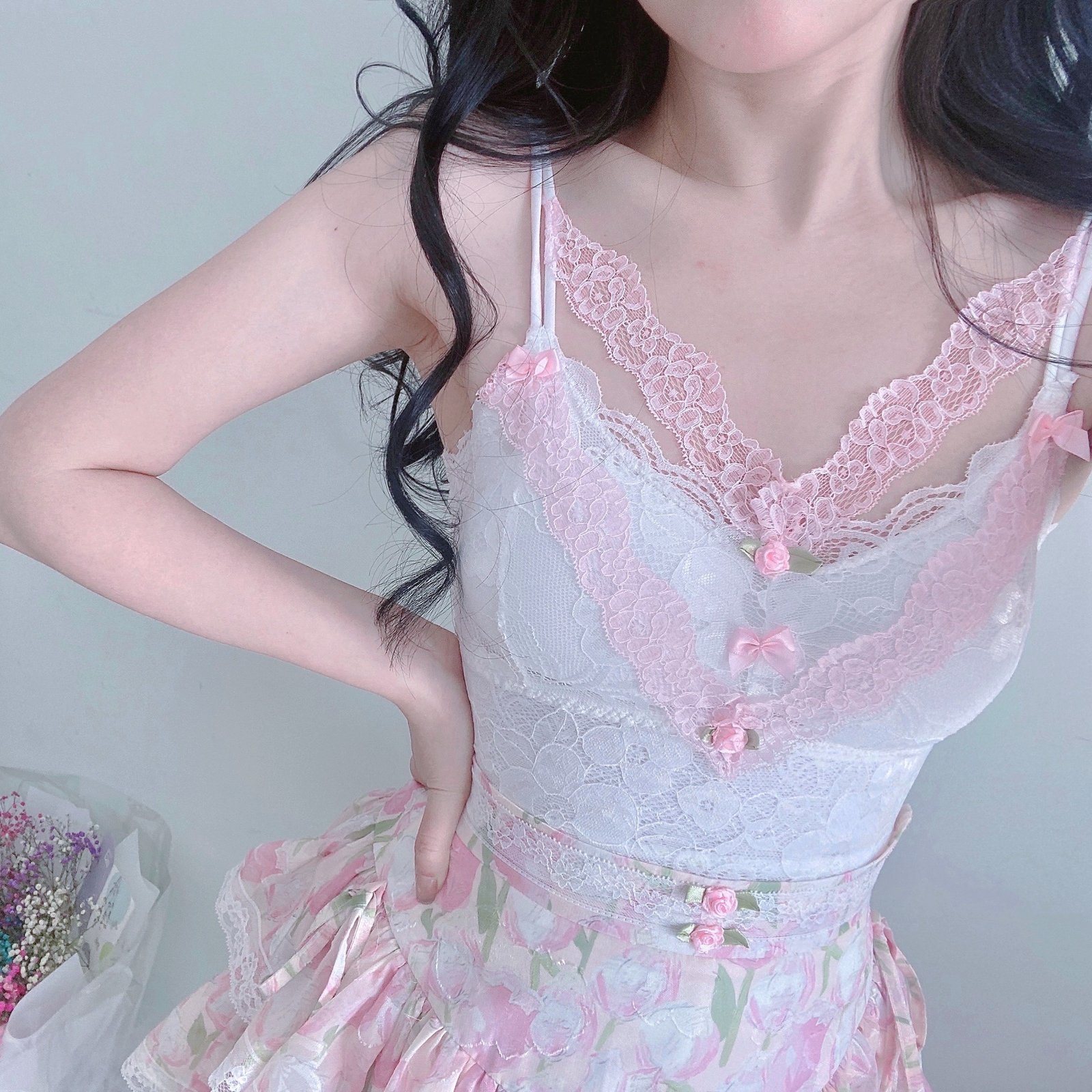 Ladies Bow Slim Tube Top Sling - Image 4