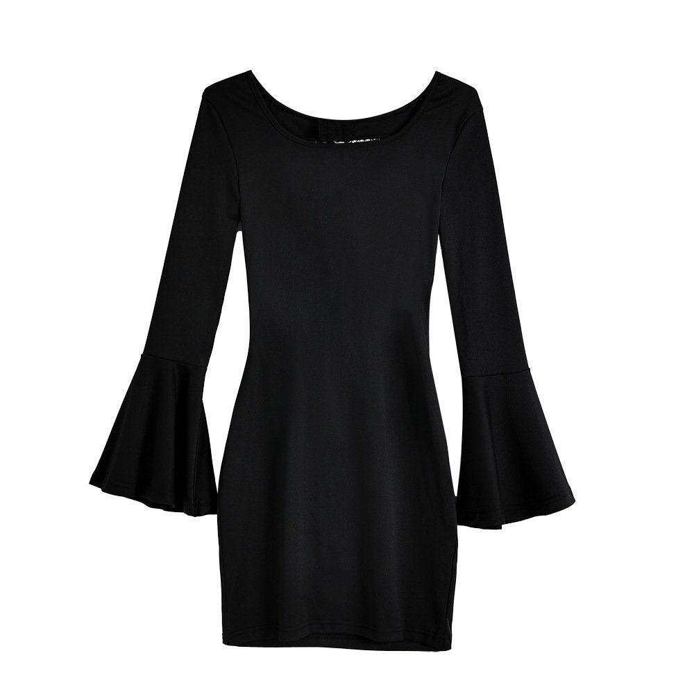 Women's Design Tassel Rhinestone Hollow Out Party Dress - Image 2