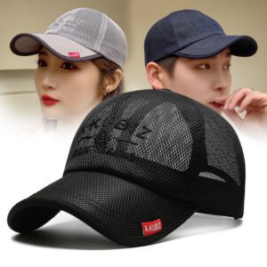 Summer Men's Mesh Breathable Baseball Cap Casual Sun-proof