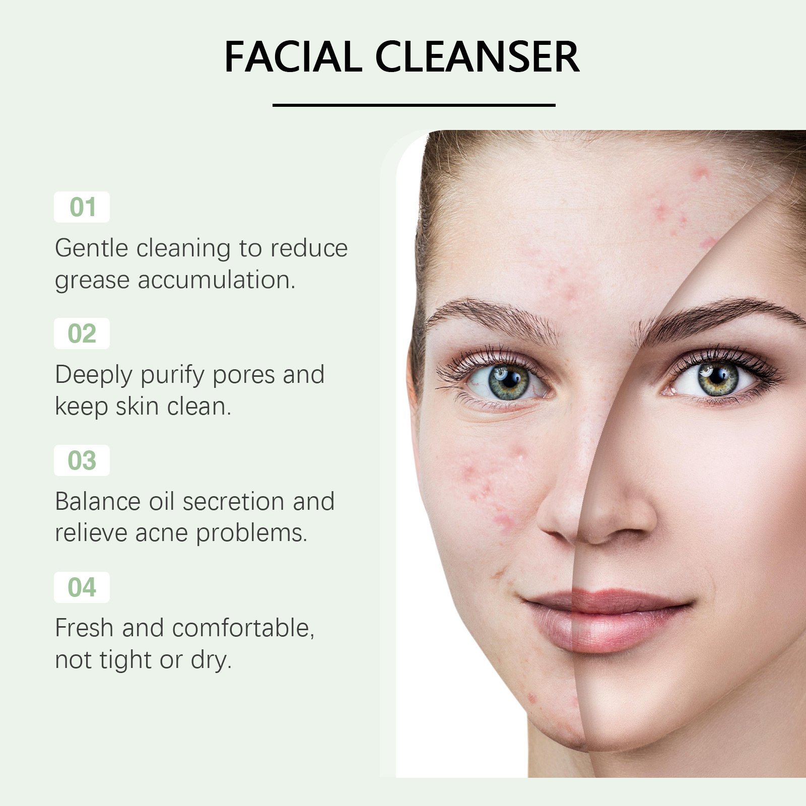 Daily Skin Care And Skin Care Facial Cleanser - Image 5