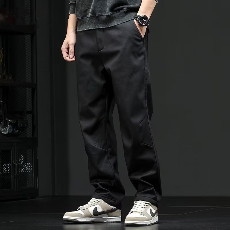 American Style Loose Straight Casual Pants Men - Image 2