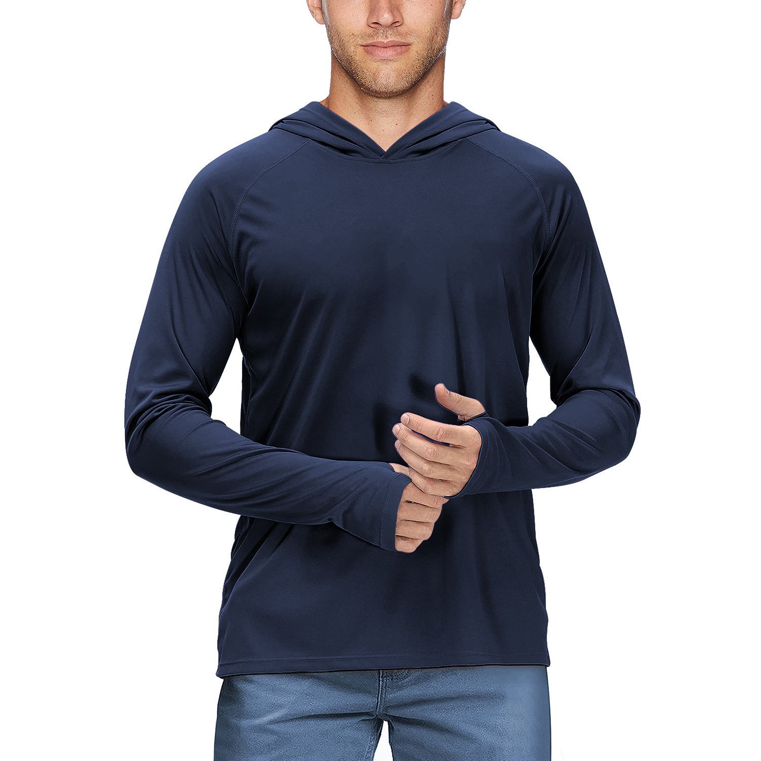 UV Protection Hooded Slim Fit Sun Protection Clothing Fishing Suits UPF50 - Image 7