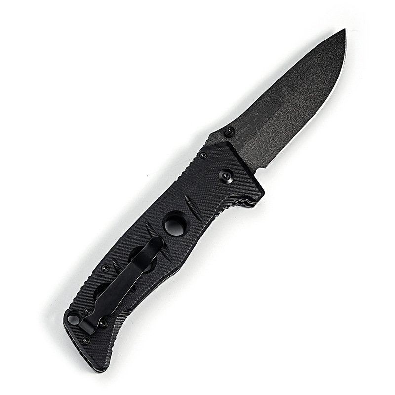 D2 Blade G10 Handle Outdoor A Folding Knife Portable Convenient With Back Splint Knives - Image 4
