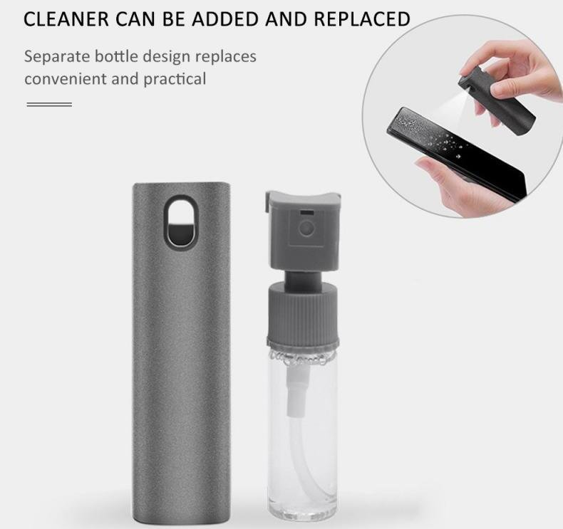 2 In 1 Phone Computer Screen Cleaner Kit For Screen Dust Removal Microfiber Cloth Set - Image 6